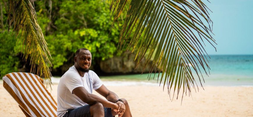 Marketing Partnerships: Calm App and Usain Bolt's visuals