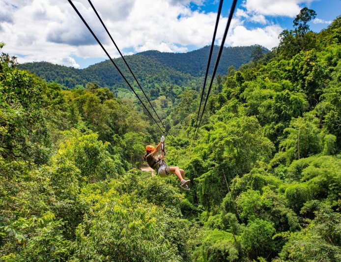 Top Zipline Adventure Parks in the Caribbean